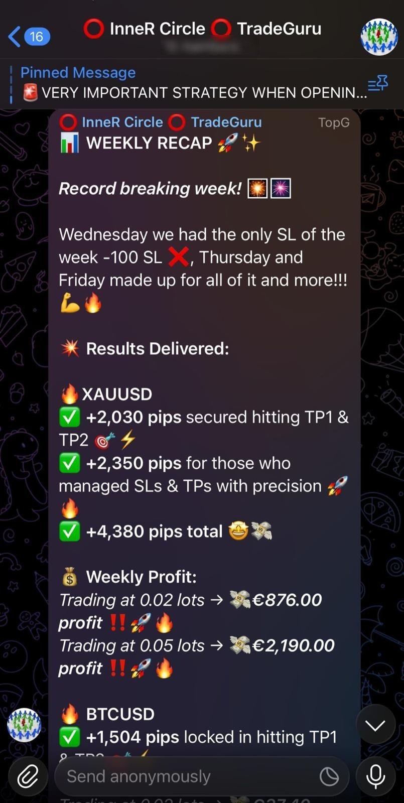 Trading - Group Focus Quotient (GFQ) - Telegram Channel
